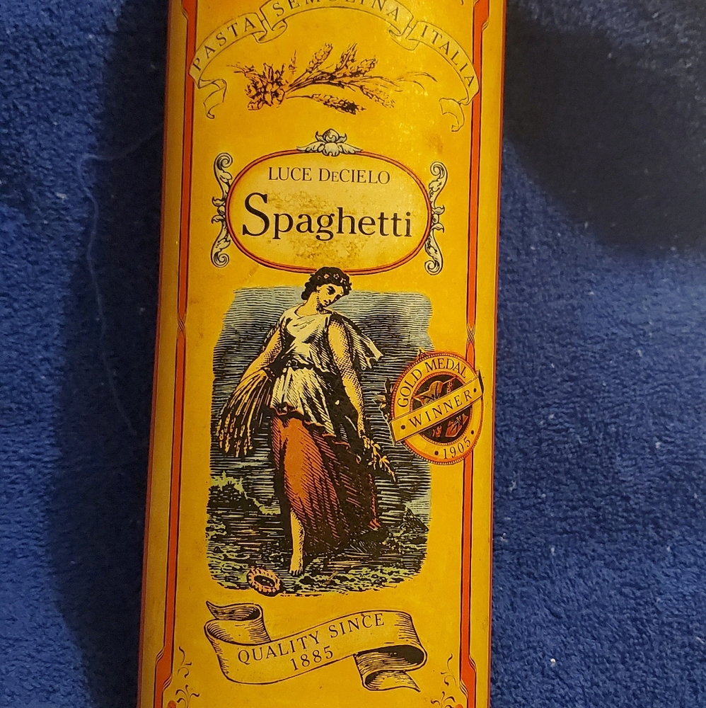 Vintage Spaghetti Tin Bristolware